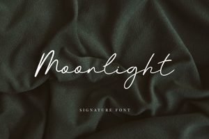 Related font Moonlight Elegant Signature Tatuering