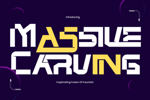 Related font Massive Carving