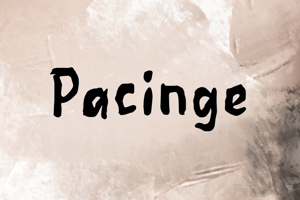 Related font Pacinge
