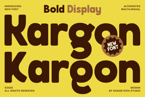 Related font Kargon
