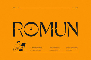 Related font Ronum