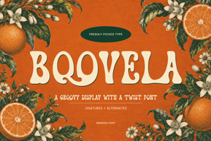 Related font Boovela
