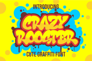 Related font Crazy Rooster