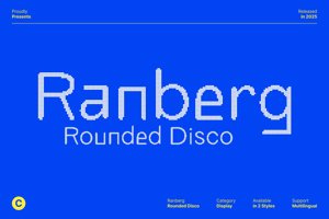 Related font Ranberg Rounded Disco
