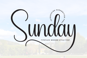 Related font Sunday