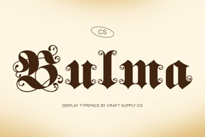 Related font CS Bulma