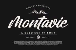 Related font Montavie