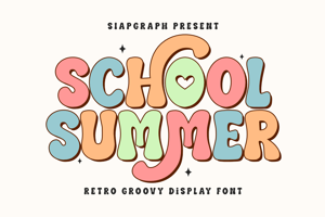 Related font School Summer