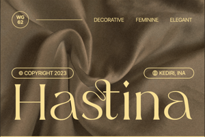 Hastina Free Font