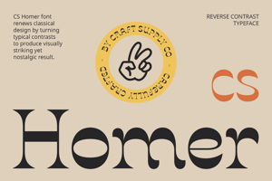 Related font CS Homer