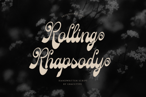 Related font Rolling Rhapsody