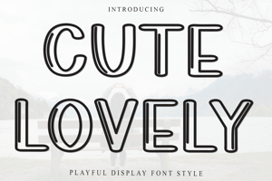 Related font Cute Lovely