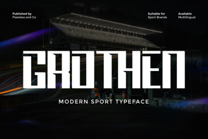 Related font GROTHEN