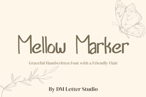 Related font Mellow Marker
