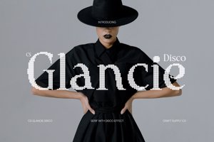 Related font CS Glancie Disco