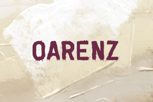 Related font Oarenz