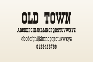 Related font Old Town