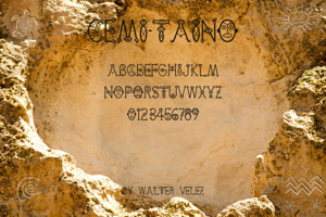 Related font Cemi-Taino