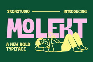 Related font Molekt