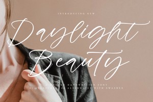 Related font Daylight Beauty