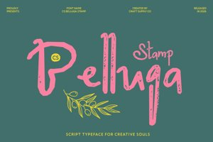 Related font CS Belluga Stamp