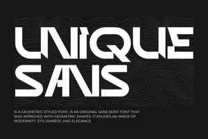 UNIQUE SANS