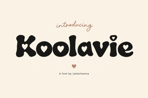 Related font Koolavie