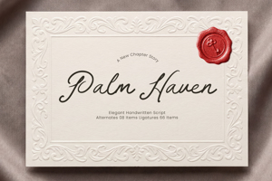 Related font Palm Haven