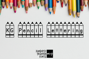 KG Pencil Lettering