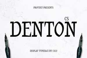 Related font CS Denton