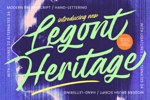 Related font Legont Heritage