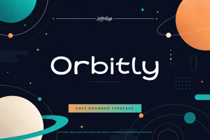 Related font Orbitly