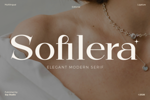Related font Sofilera
