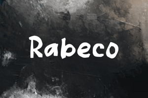 Related font Rabeco