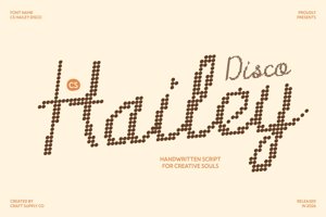Related font CS Hailey Disco