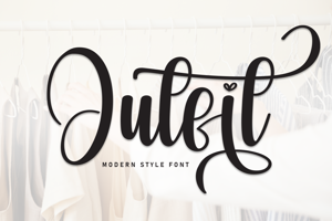 Related font Outfit