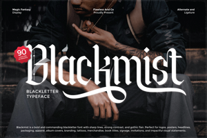 Related font BLACKMIST
