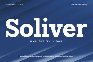 Related font Soliver