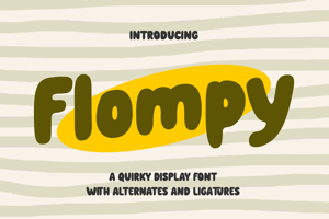 Related font Flompy