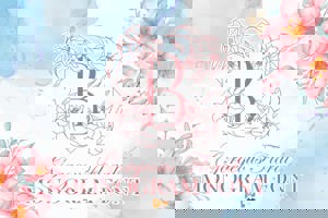 Gorgeous Floral Monogram