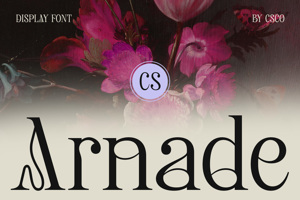 Related font CS Arnade