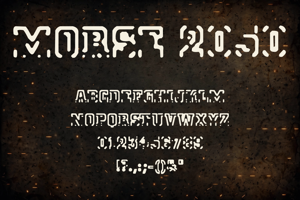 Related font Morse 2050