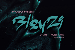 Related font Bloy Zi