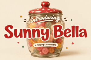 Related font Sunny Bella