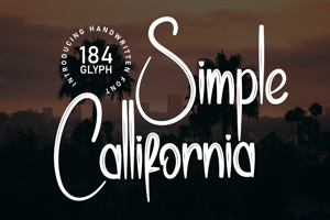 Related font Simple Callifornia