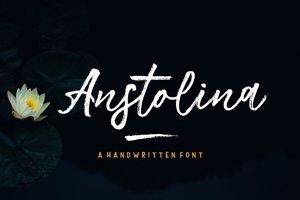 Anstolina Brush Script