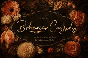 Related font Bohemian Cassidy