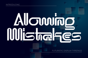 Related font Allowing Mistakes