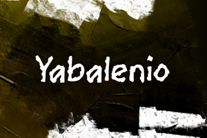 Related font y  Yabalenio