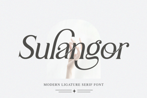 Sulangor Typeface